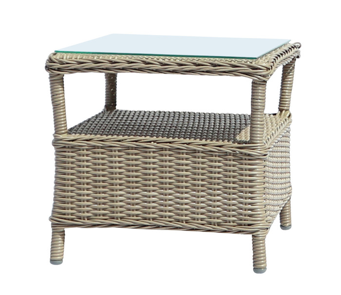 Loungesett 5 deler m/regulering beige - Sunlife